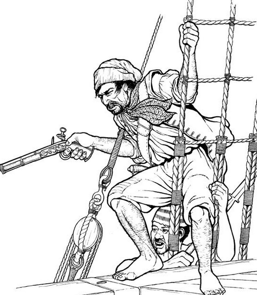 Mejores y peores trabajos en un barco pirata